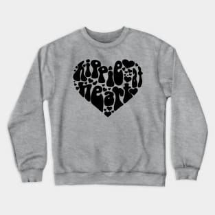 Hippie at heart Crewneck Sweatshirt